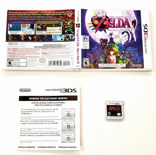 Legend of Zelda: Majora's Mask 3D, The (CIB)