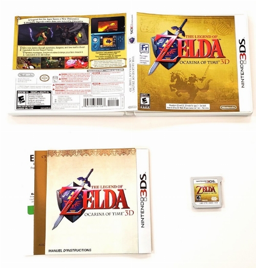 Legend of Zelda: Ocarina of Time 3D, The (CIB)