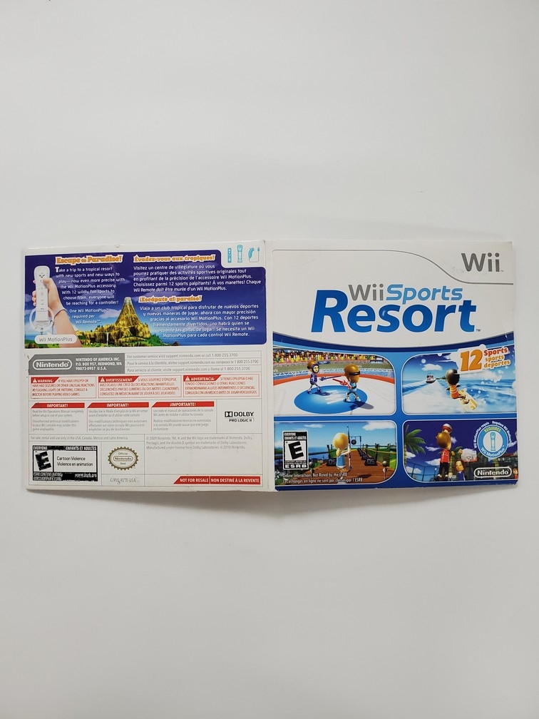 Wii Sports: Resort (Cardboard) (B)