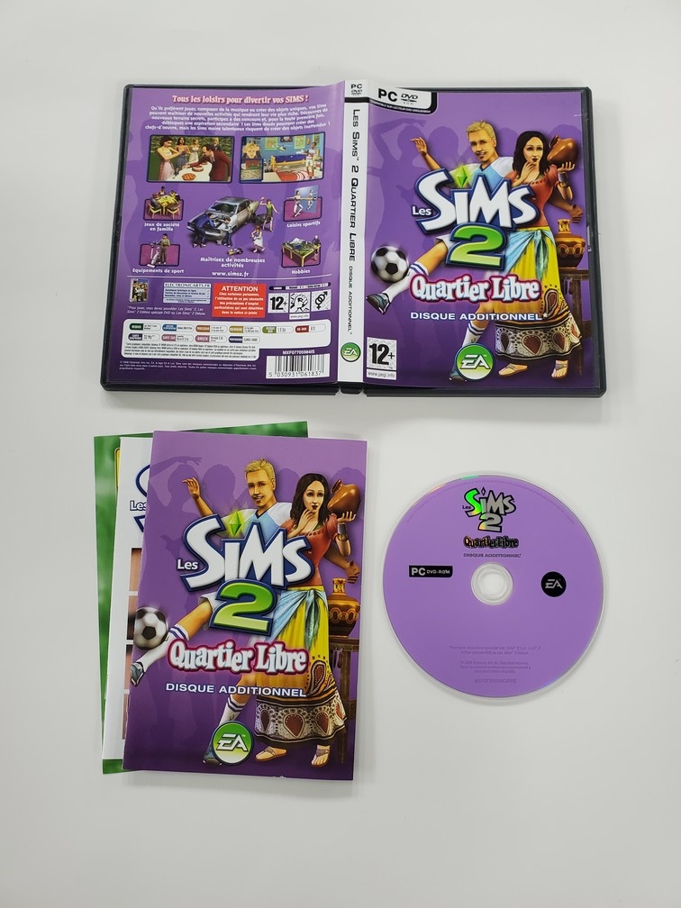 Sims 2: Quartier Libre, The (Version Européenne) (CIB)