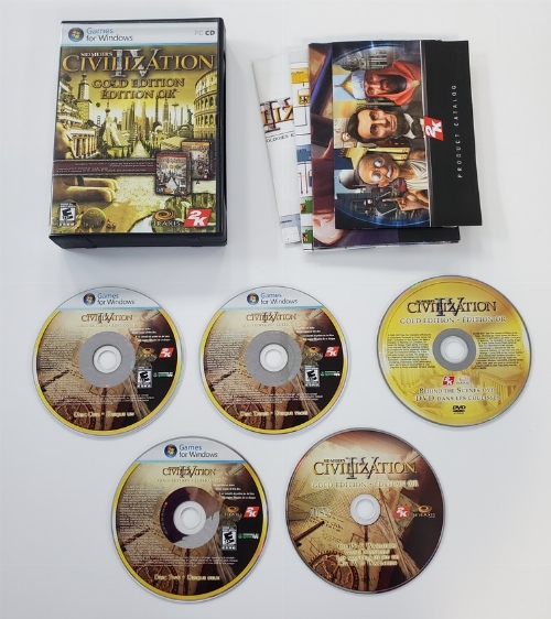 Sid Meier's Civilization IV (Gold Edition) (CIB)