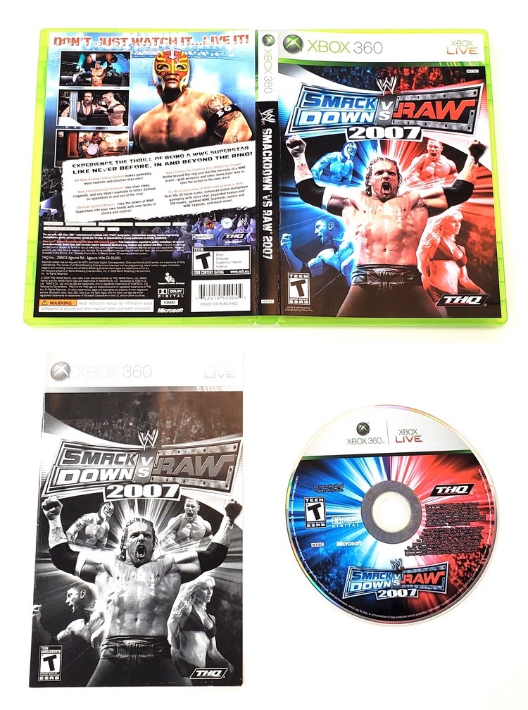 WWE SmackDown vs. Raw 2007 (CIB)