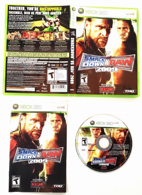 WWE: SmackDown vs. Raw 2009 (CIB)