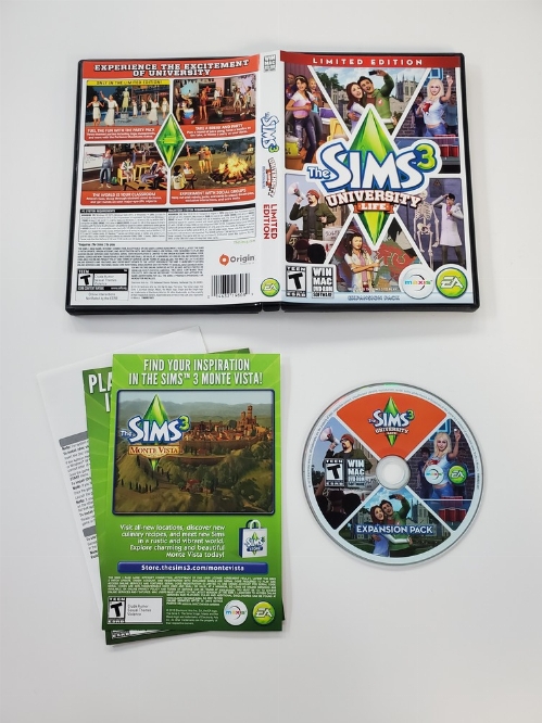 Sims 3: University Life, The (Limited Edition) (CIB)