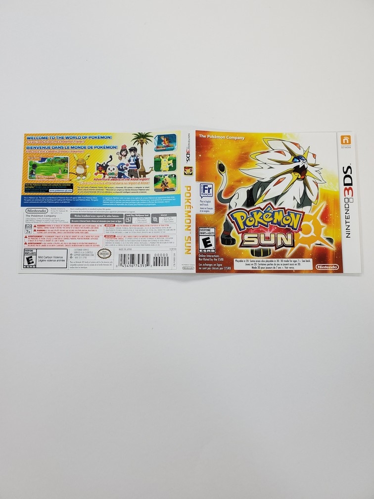 Pokemon: Sun Version (B)