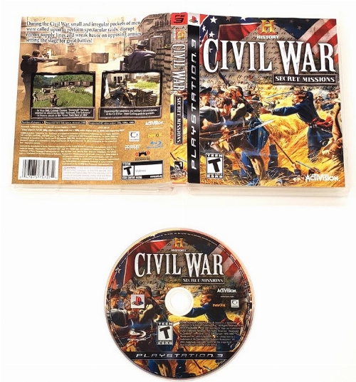 History Channel: Civil War - Secret Missions (CB)