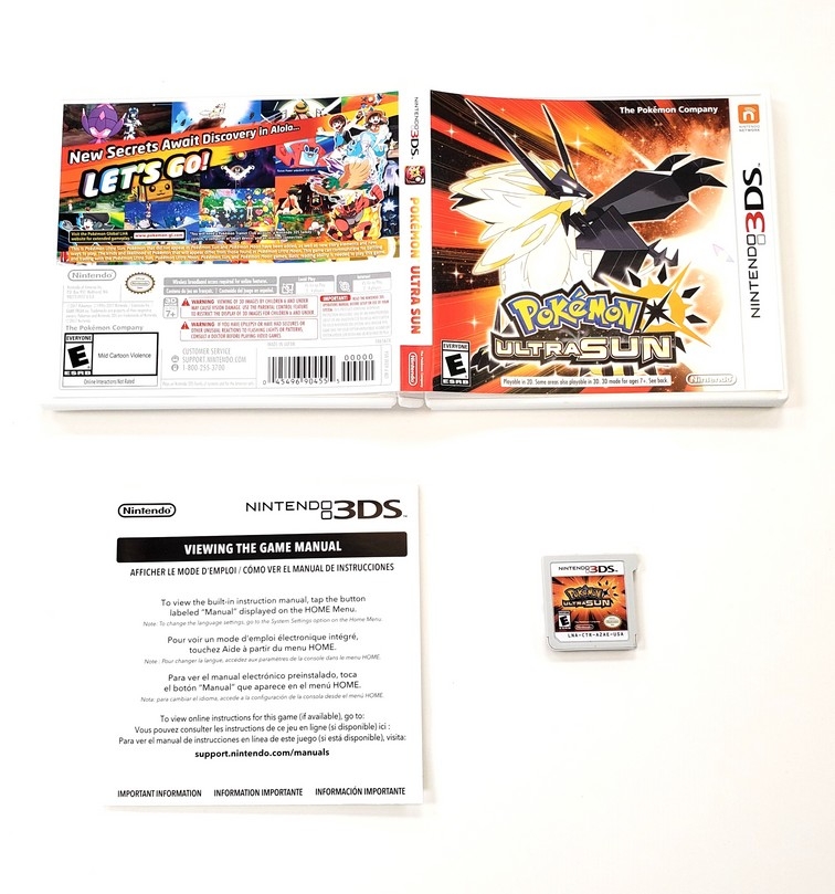 Pokemon: Ultra Sun Version (CIB)