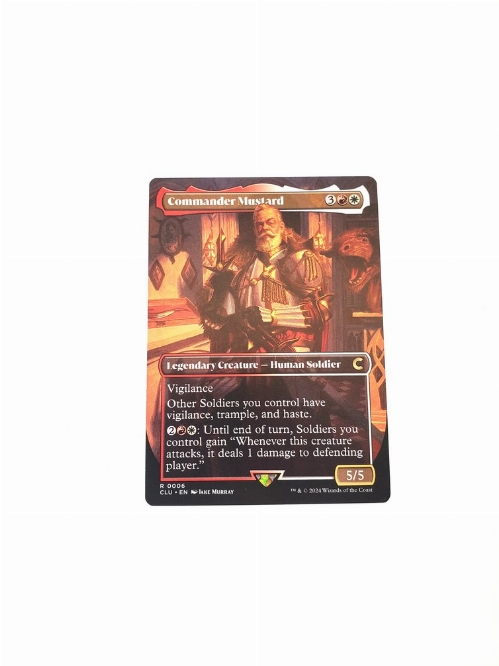 Commander Mustard (Borderless)