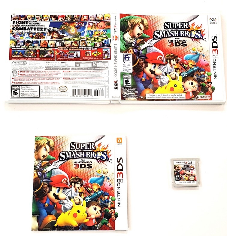 Super Smash Bros. for Nintendo 3DS (CIB)