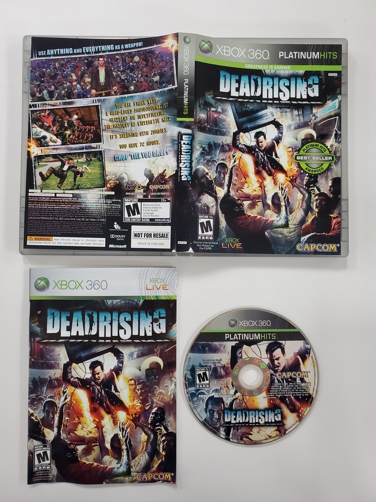 Dead Rising [Platinum HIts] (CIB)