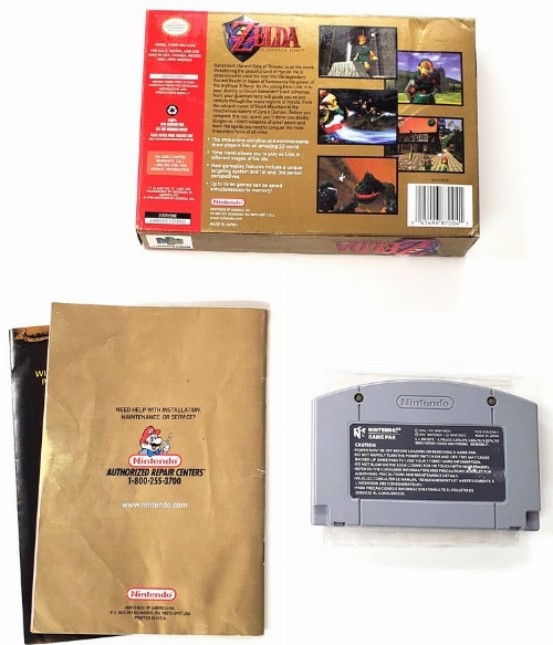 Legend of Zelda: Ocarina of Time, The (CIB)