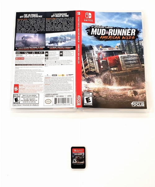 Spintires Game: MudRunner - American Wilds, A (CIB)