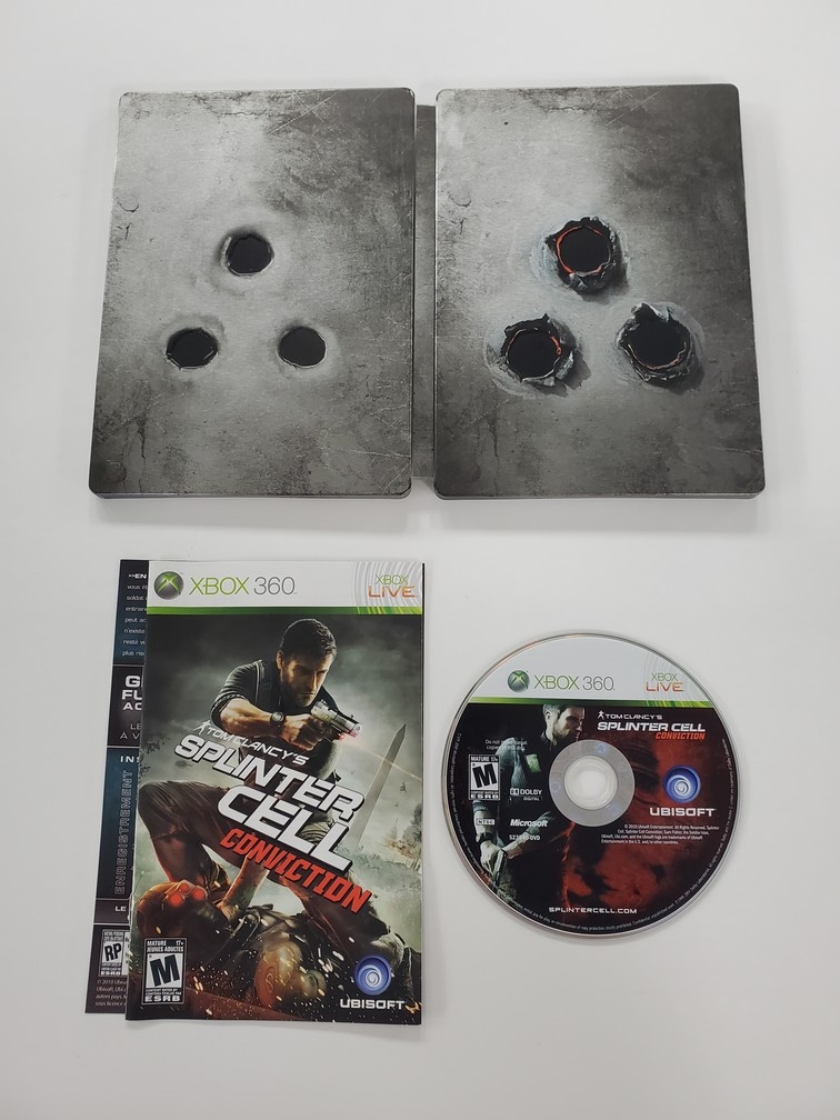 Tom Clancy's Splinter Cell: Conviction (Steelbook) (CIB)