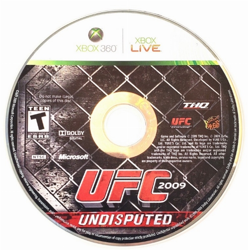 UFC 2009: Undisputed (C)