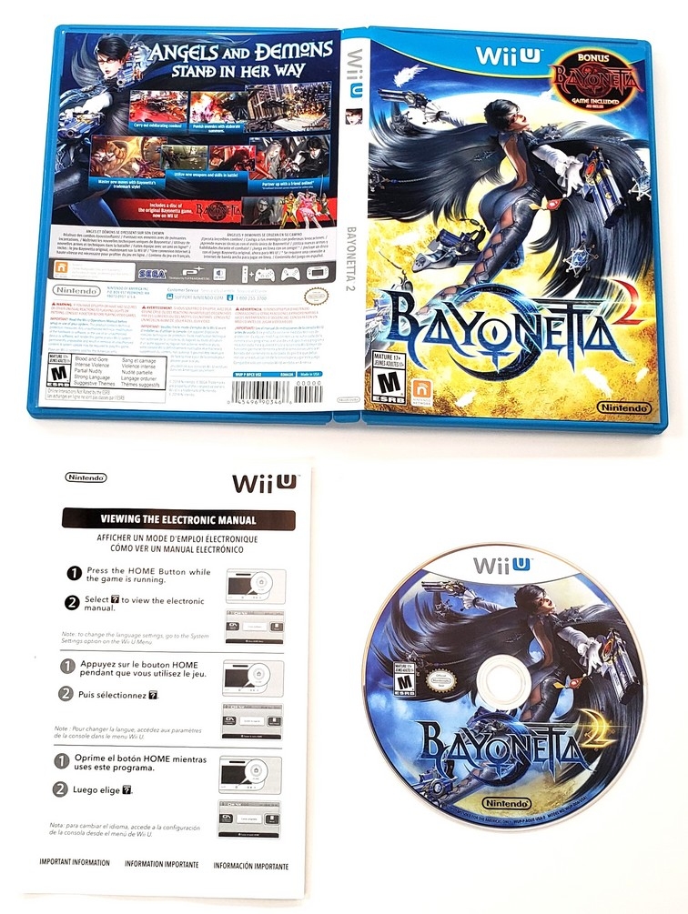Bayonetta 2 (Single Disc) (CIB)