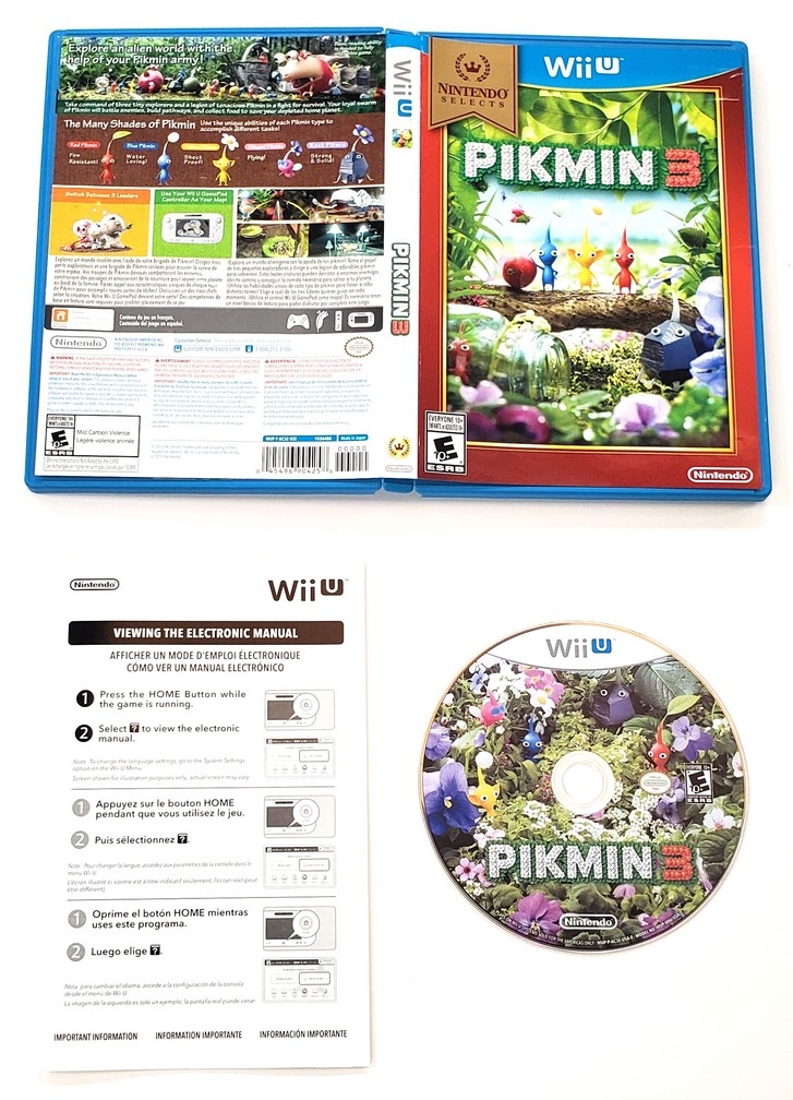 Pikmin 3 [Nintendo Selects] (CIB)