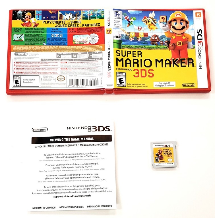 Super Mario Maker 3DS (CIB)