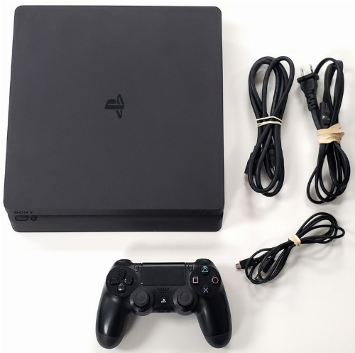 Playstation 4 Jet Black Slim 1TB (NBA 2K18 Bundle) (Model CUH-2115B) (CIB)