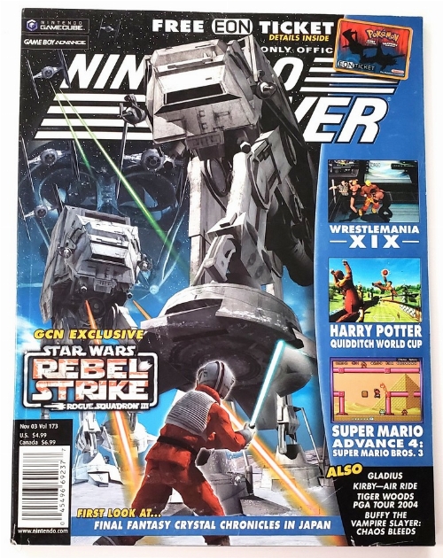 Nintendo Power (Poster & Pokémon Eon Ticket Included) (Vol.173)