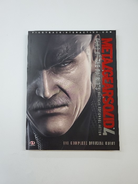 Metal Gear Solid 4 Guns of the Patriots The Complete Official Guide