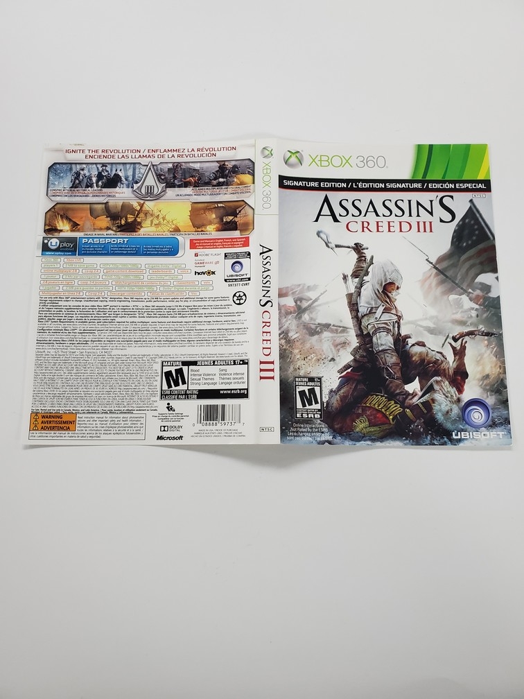 Assassin's Creed III [Signature Edition] (B)