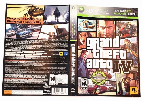 Grand Theft Auto IV [Platinum Hits] (B)