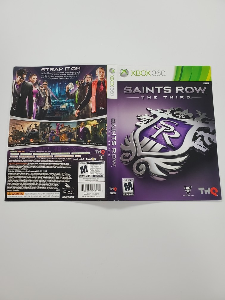 Saints Row: The Third (B)