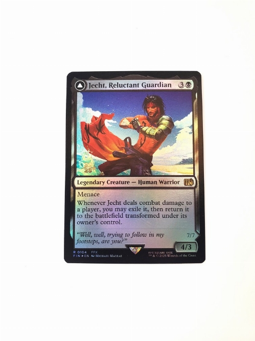 Jecht, Reluctant Guardian // Braska's Final Aeon (Foil)