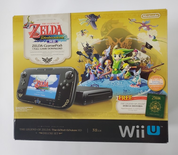 Nintendo Wii U: The Legend of Zelda - The Wind Waker HD (Deluxe Set) (CIB)