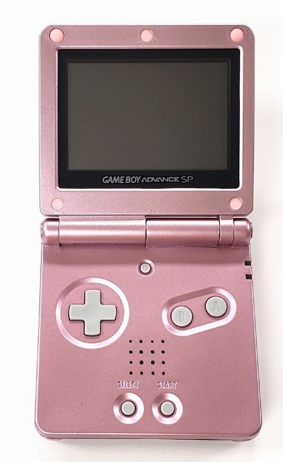 GameBoy Advance SP Pink (Custom Shell) (AGS-001)
