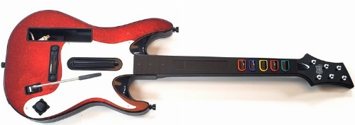 Nintendo Wii - Guitar Hero 5: Wireless Red Octane Guitar Controller