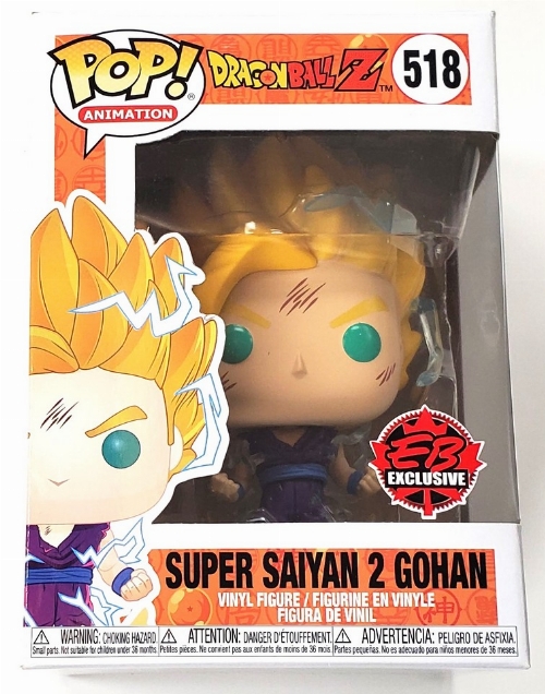 Dragon Ball Z - Super Saiyan 2 Gohan (EB Games Exclusive) #518 (NEW)