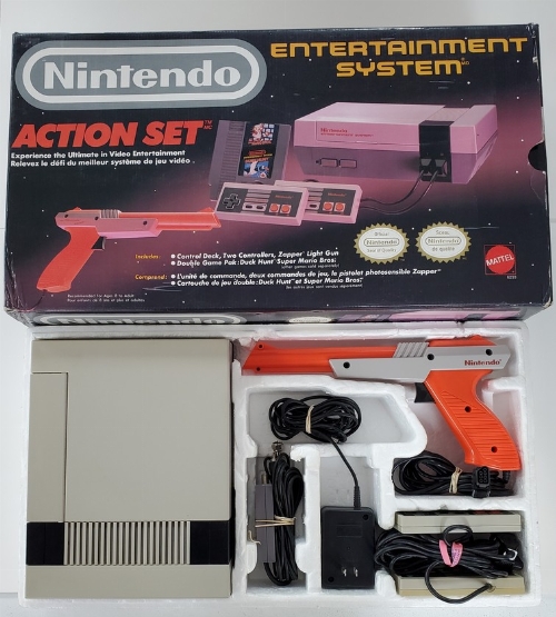 Nintendo NES Action Set Bundle (CIB)