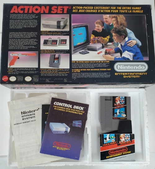 Nintendo NES Action Set Bundle (CIB)