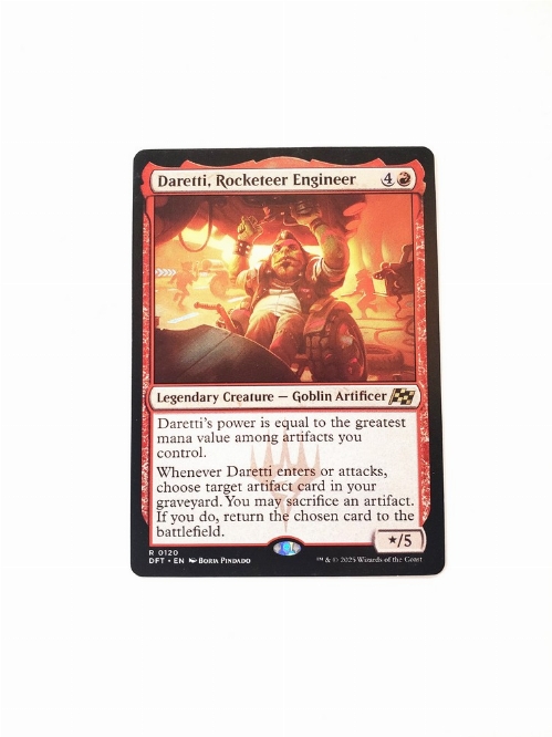 Daretti, Rocketeer Engineer