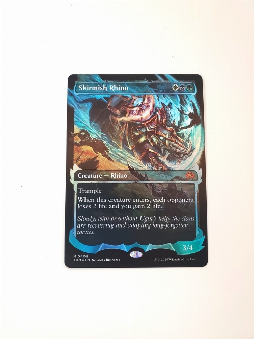 Skirmish Rhino (Showcase) (Foil)