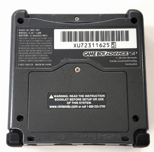 GameBoy Advance SP Graphite Black (AGS-101)