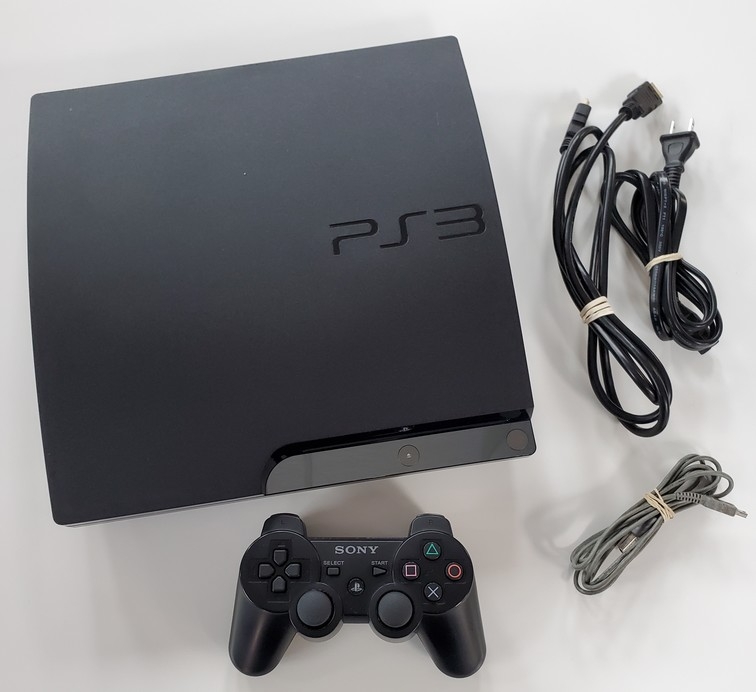Playstation 3 Slim Black (160GB) (Model CECH-2501A)