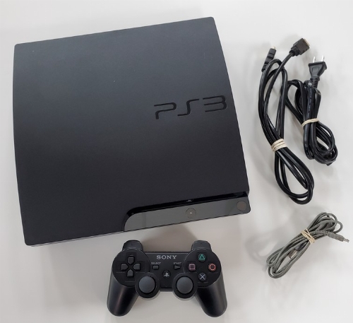Playstation 3 Slim Black (160GB) (Model CECH-2501A)