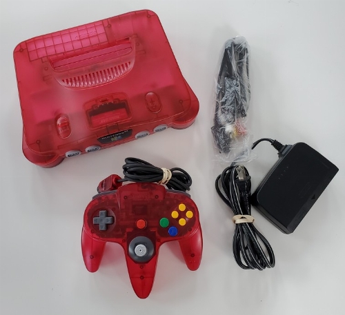 Nintendo 64 Funtastic Watermelon Red (Model NUS-001)