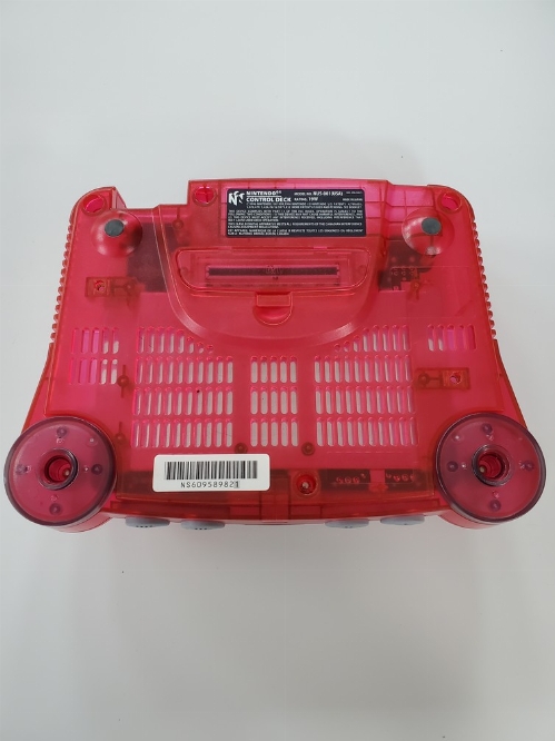 Nintendo 64 Funtastic Watermelon Red (Model NUS-001)