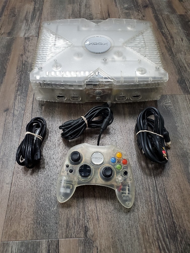 Original XBOX Crystal Limited Edition (C)