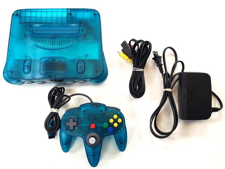 Nintendo 64 Funtastic Ice Blue (Model NUS-001)