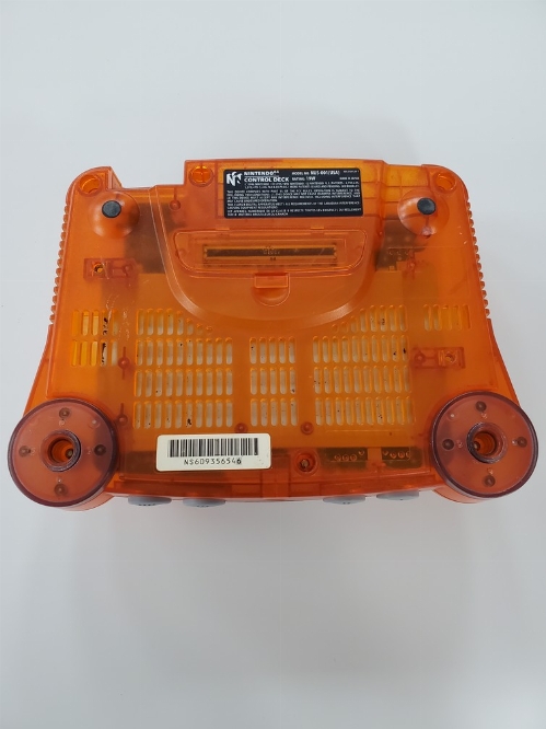 Nintendo 64 Funtastic Fire Orange (Model NUS-001)