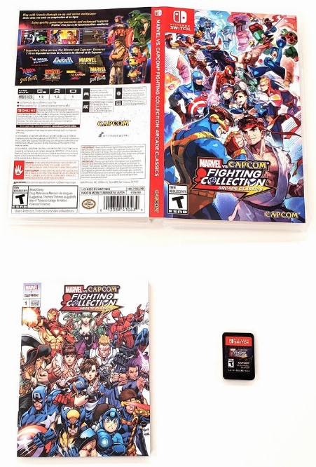 Marvel Vs. Capcom: Fighting Collection - Arcade Classics (CIB)
