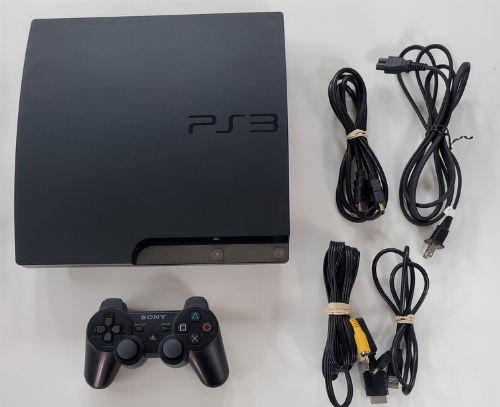 Playstation 3 Slim Black (120GB) (Model CECH-2001A)