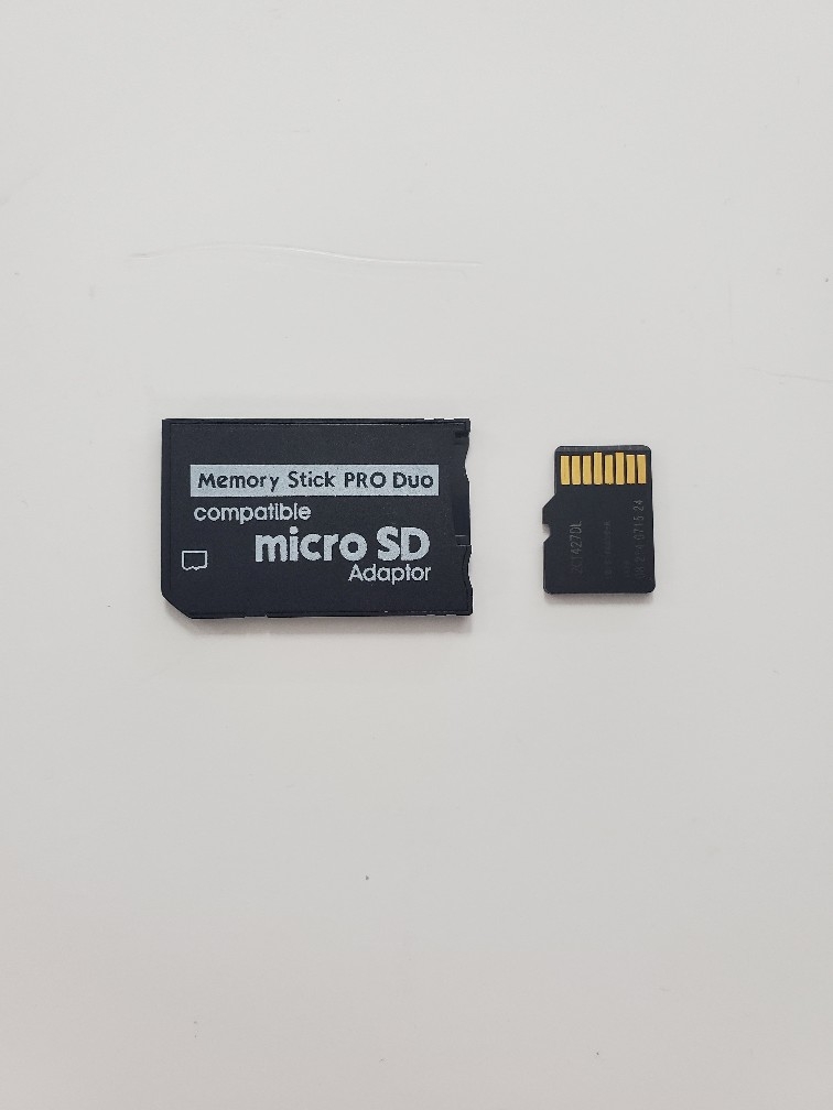 format micro sd card for homebrew psp