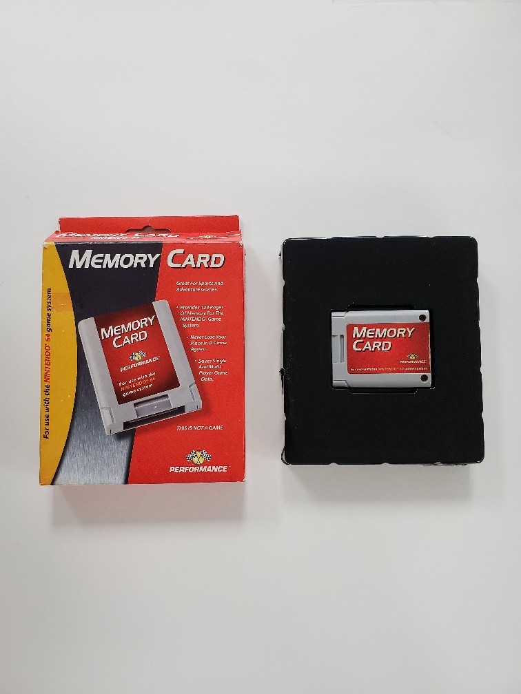 Memory Card Nintendo 64 (CIB)