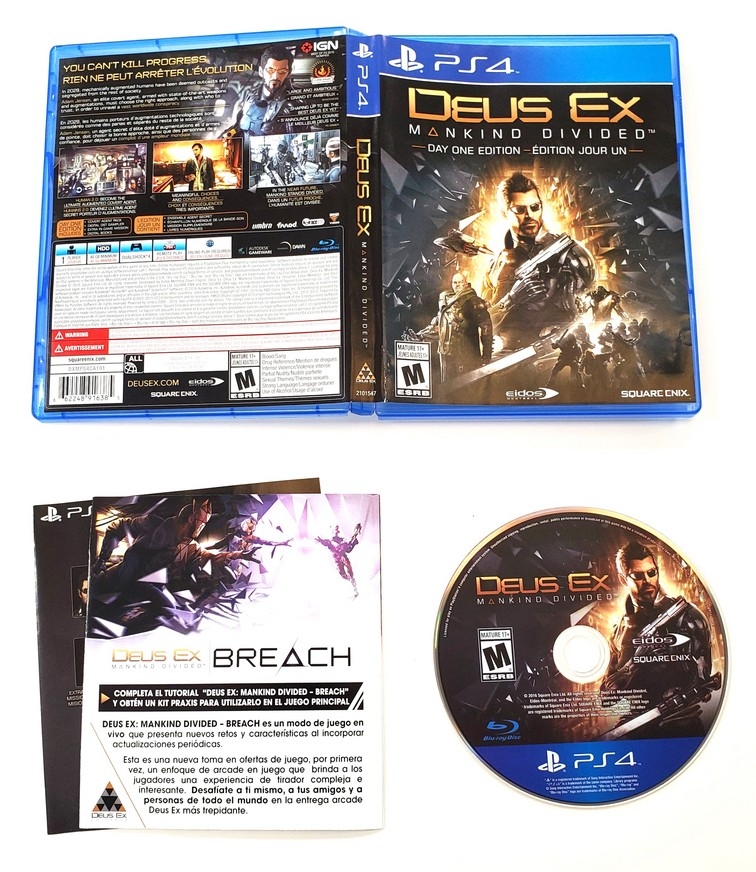 Deus Ex: Mankind Divided (Day One Edition) (CIB)