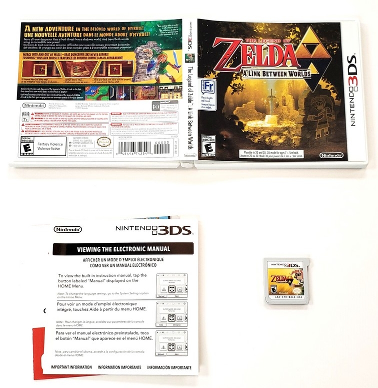 Legend of Zelda: A Link Between Worlds, The (CIB)